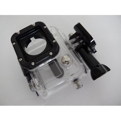 vhbw Boîtier Skeleton transparent pour Appareil photo Gopro HD Hero 3, 3 + Plus Black Edition, Gopro HD Hero 3, 3 + Plus Silver Edition