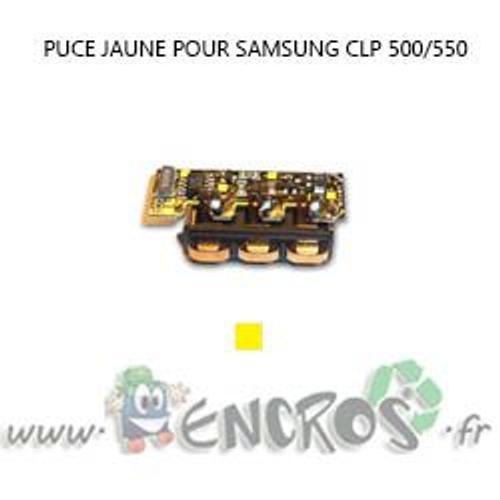 LASER- SAMSUNG Puce JAUNE Toner CLP 500/550