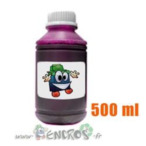 RECHARGE ENCRE- Bouteille 500 ml EC16 Encre Compatible Epson Magenta