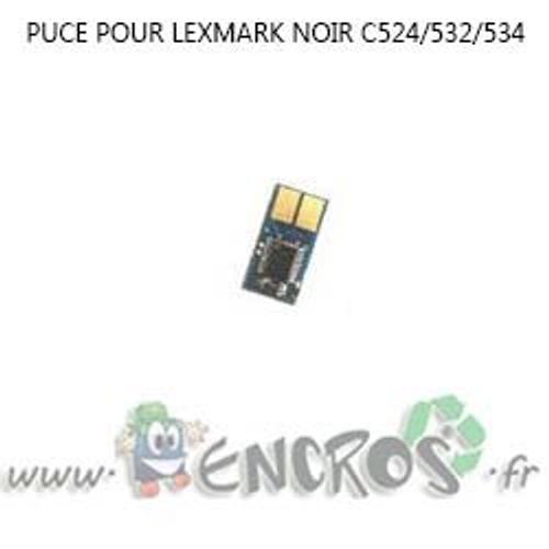 LASER- LEXMARK Puce NOIR Toner C524/532/534