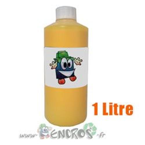 RECHARGE ENCRE- Bouteille 1 Litre EC19 Encre Compatible Epson Yellow