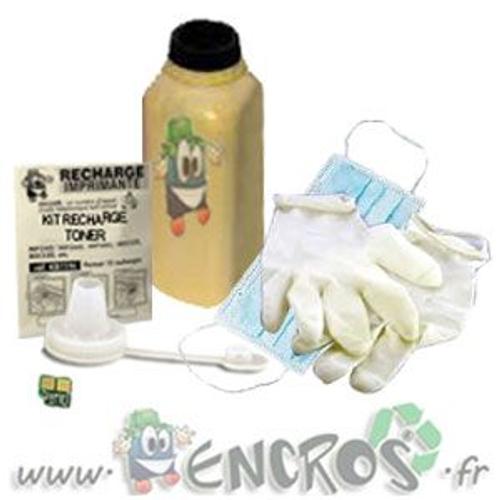 RECHARGE TONER- OKI C510DN Jaune Kit Recharge Toner