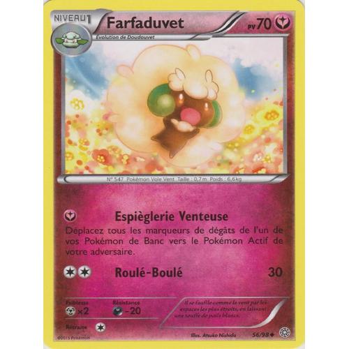 Farfaduvet 56/98 - Pokemon Xy Origines Antiques