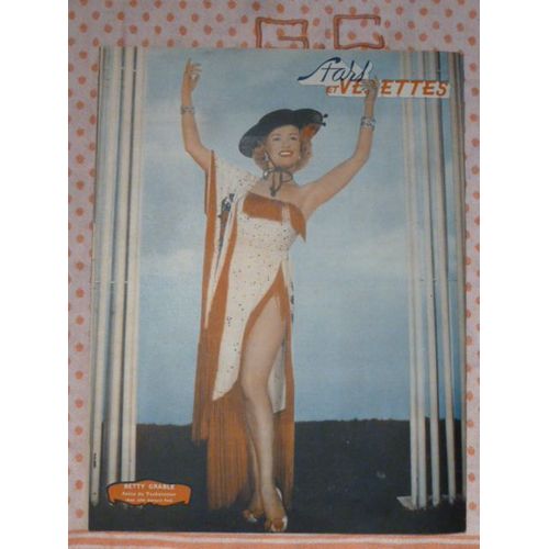 Tars Et Vedettes Cinémonde N°20 -Virginia Mayo -Dorothy Hart - Betty Grable - Ellye Marshall - Joyce Mackenzie - La Vie Parisienne-Pin Up Grandeur(Presque Nature)Par Brenot 