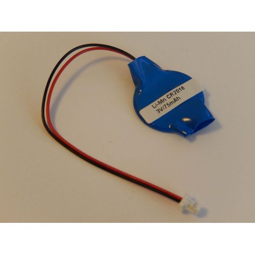 vhbw Li-Ion Batterie Bios 75mAh (3V) ordinateur portable notebook HP Compaq Mini 110, 110-1100, 2133, 700, 730 comme CR2016.