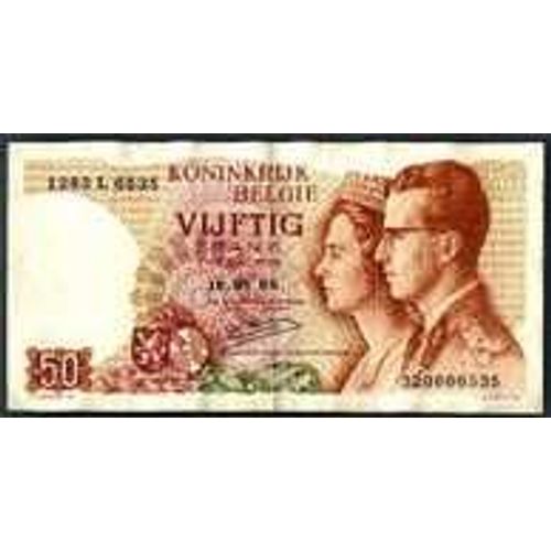 Belgique = Billet De 50 Francs Du 16.05.1966 - Pick N° 139