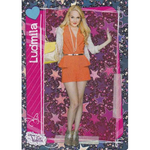 Carte Violetta Disney Topps - Ludmila - Holo - N° 123 -