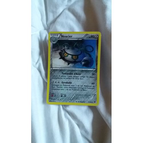 Carte Pokémon Noacier Holo Reverse 72/98 Noir & Blanc Pouvoirs Emergents Neuf Fr