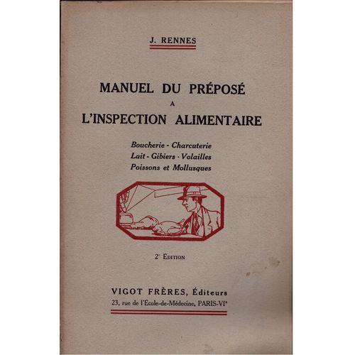 Manuel Du Préposé À L'inspection Alimentaire
