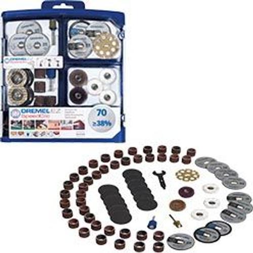 Dremel Coffret d'accessoires EZ SpeedClic multi-usage