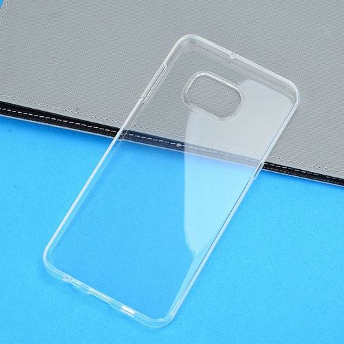 Coque Housse Étui De Protection En Tpu Caoutchouc Pour Samsung Galaxy S6 Edge Plus, Transparent