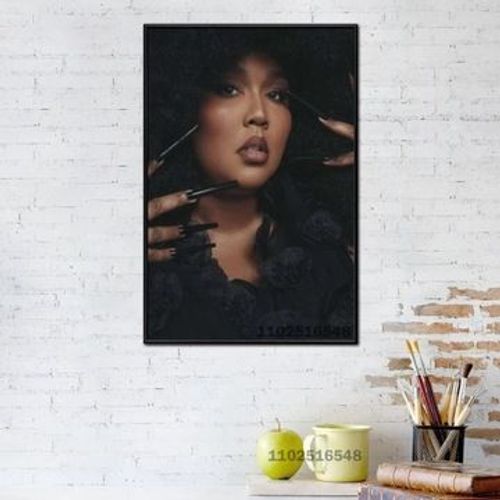 Lizzo toile affiche affiche peinture murale p,mpression murale Poster pour salon chambre ¿¿ coucher d¿¿cor sans cadre(80*120cm)