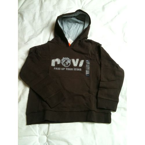 Sweat À Capuche Marron Okaidi 8ans *N*