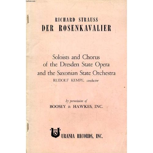 Der Rosenkavalier (The Rose-Bearer)