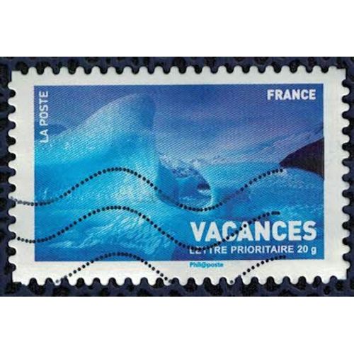 France 2007 Oblitéré Used Vacances Glacier Y&t 4043