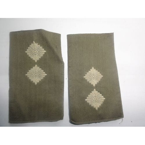 Paire Fourreau D'épaule D'oberleutnant - Bundeswehr