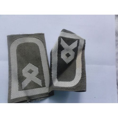 Paire Fourreau D'épaule Hauptfedwebel Bundeswehr 