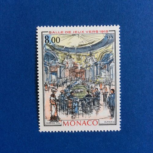 Monaco - Salle De Jeux Vers 1915
