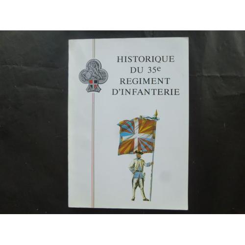 Historique Du 35e Régiment  D'infanterie 