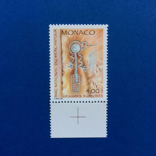 Monaco - Parc National Du Mercantour - Gravures Rupestres - Le Pantin