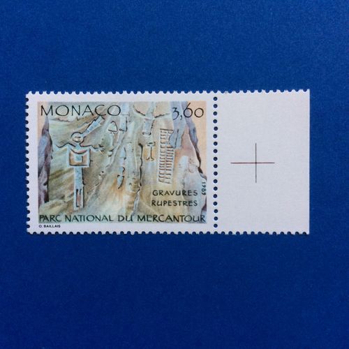 Monaco - Parc National Du Mercantour - Gravures Rupestres - Chef De Tribu