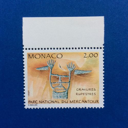 Monaco - Parc National Du Mercantour - Gravures Rupestres - Le Sorcier