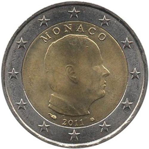 Pièce De 2 Euros 2011 Prince Albert De Monaco