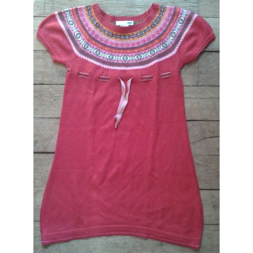 Robe H&m Rouge 4-6 Ans