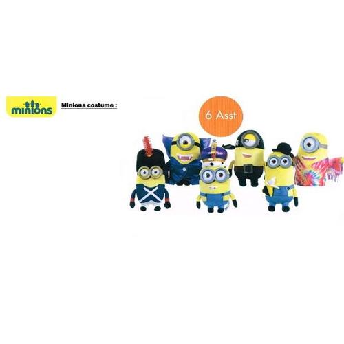 Peluche Minion 22 Cm Costume (Existe En 6 Modèles Différents)