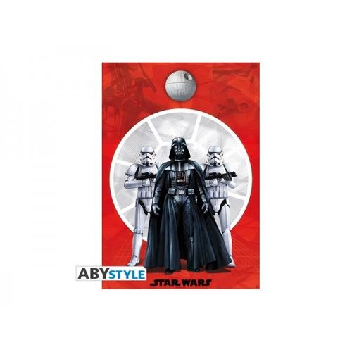 Poster Star Wars - Dark Vader & 2 Troopers 98x68cm