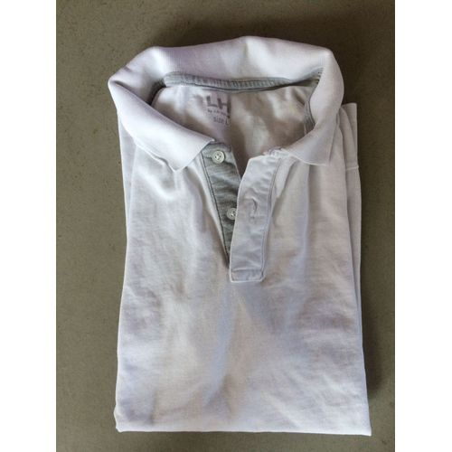 Polo Homme Blanc Taille L