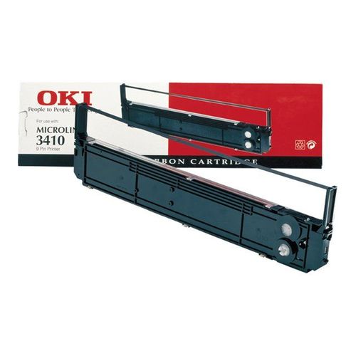 OKI - 1 - noir - ruban d'impression - pour Microline 3410