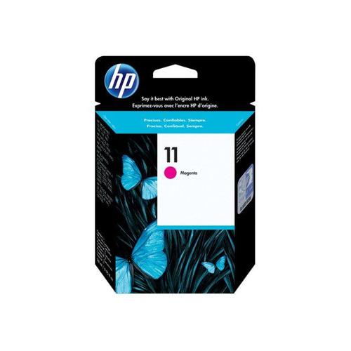 HP 11 - 28 ml - magenta - originale - cartouche d'encre - pour Business Inkjet 1000, 1100, 1200, 2300, 2800; DesignJet 11X, 70; Officejet Pro K850