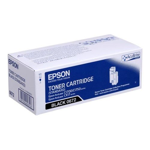 Epson - Noir - originale - cartouche de toner - pour AcuLaser C1700, CX17, CX17NF, CX17WF