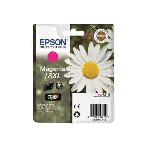 Epson 18XL - Magenta - originale - cartouche d'encre - pour Expression Home XP-212, 215, 225, 312, 315, 322, 325, 412, 415, 422, 425