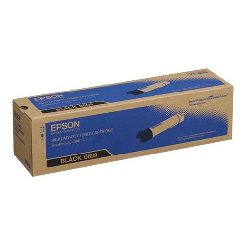 Epson - Haute capacité - noir - originale - cartouche de toner - pour WorkForce AL-C500DHN, AL-C500DN, AL-C500DTN, AL-C500DXN