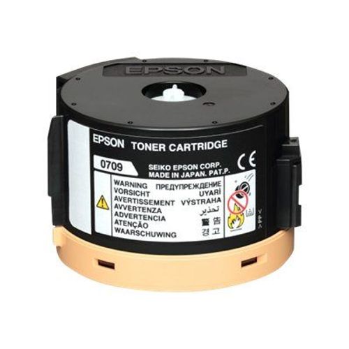 Epson 0709 - Noir - originale - cartouche de toner - pour WorkForce AL-M200DN, AL-M200DN Double pack bundle ETD, AL-M200DW, AL-MX200DNF, AL-MX200DWF