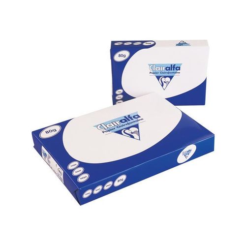 Clairefontaine Clairalfa - Papier Ordinaire - Blanc - A3 (297 X 420 Mm) - 80 G/M2 - 500 Feuille(S)