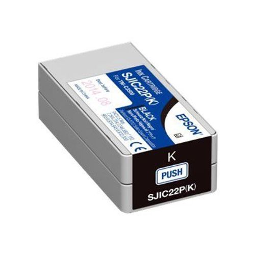 Epson SJIC22P(C) - Noir - originale - cartouche d'encre - pour TM C3500