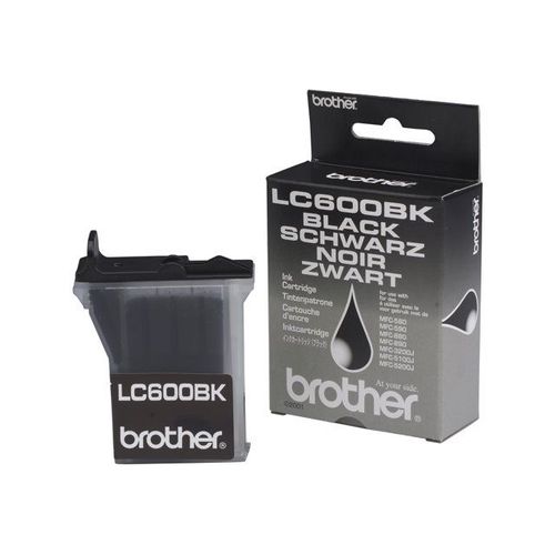 Brother LC600BK - Noir - originale - cartouche d'encre - pour Brother MFC-580, MFC-590