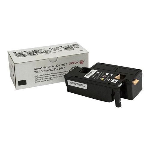 Xerox - Noir - originale - cartouche de toner - pour Phaser 6020V_BI, 6022/NI, 6022V_NI; WorkCentre 6025V_BI, 6027/NI, 6027V_NI