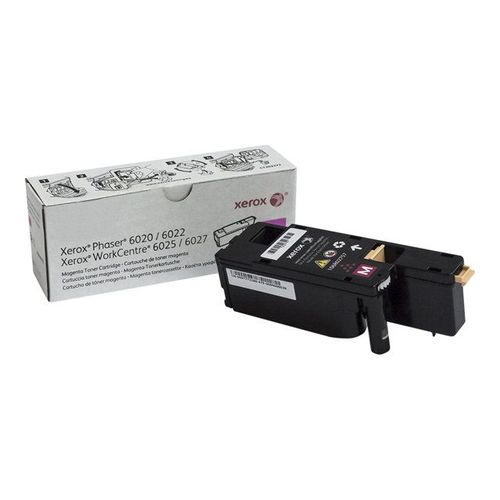 Xerox - Magenta - originale - cartouche de toner - pour Phaser 6020V_BI, 6022/NI, 6022V_NI; WorkCentre 6025V_BI, 6027/NI, 6027V_NI