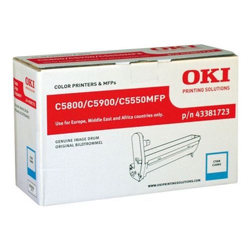 OKI - Cyan - kit tambour - pour C5550 MFP, 5800dn, 5800Ldn, 5800n, 5900cdtn, 5900dn, 5900dtn, 5900n