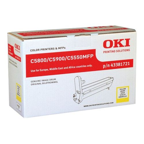 OKI - Jaune - kit tambour - pour C5550 MFP, 5800dn, 5800Ldn, 5800n, 5900cdtn, 5900dn, 5900dtn, 5900n