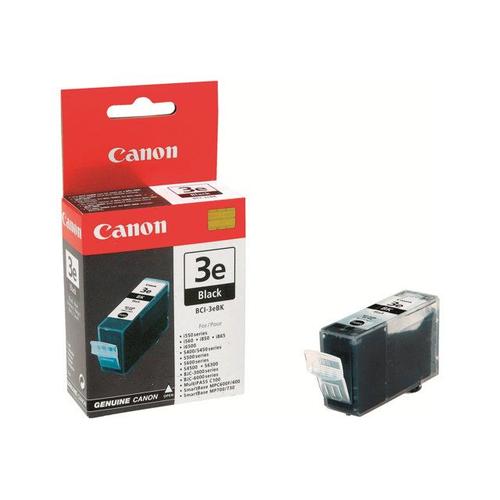 Canon BCI-3eBK - Pack de 2 - noir - originale - réservoir d'encre - pour BJ-S400; BJC-i550; i450; MultiPASS C755; PIXMA IP3000, IP4000, iP5000, MP750, MP760, MP780
