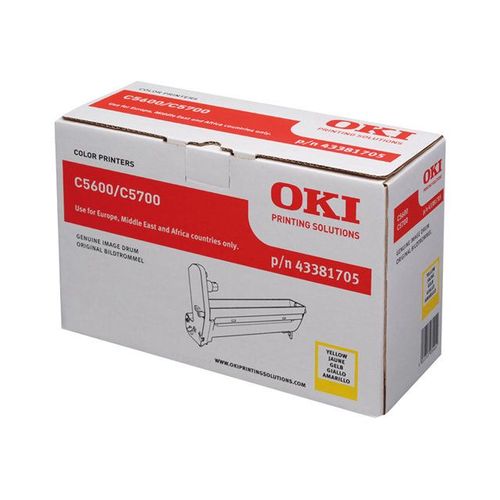 OKI - Jaune - kit tambour - pour C5600, 5600dn, 5600n, 5700dn, 5700n