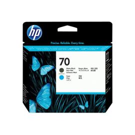 HP 70 - Cyan, noir mat - tête d'impression - pour DesignJet HD Pro MFP, Z2100, Z3100, Z3200, Z5200, Z5400; Photosmart Pro B8850, Pro B9180