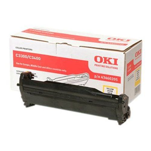 OKI - Jaune - kit tambour - pour C3300n, 3400n, 3450n, 3600n