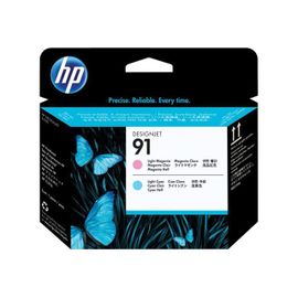 HP 91 - Magenta clair, cyan clair - tête d'impression - pour DesignJet Z6100, Z6100ps