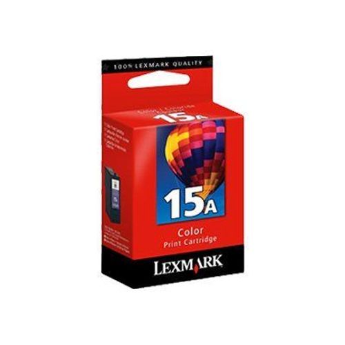 Lexmark Cartridge No. 15A - Couleur (cyan, magenta, jaune) - originale - cartouche d'encre - pour X2600, 2650, 2670; Z2300, 2320